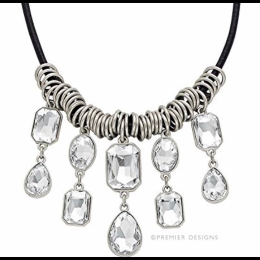 Premier Designs “Crystal Drops” necklace